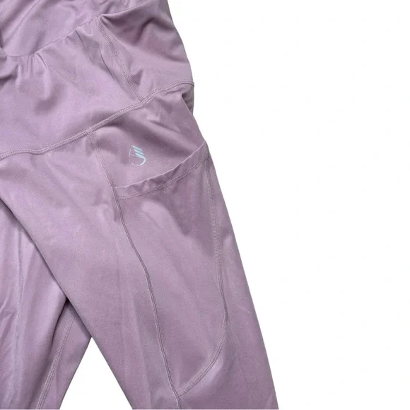 Icyzone Lavender High Waist Leggings S - Picture 4 of 5